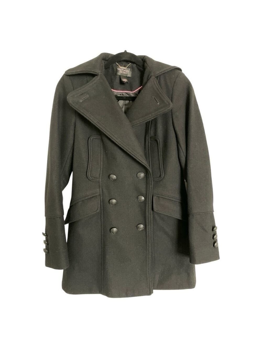Victorias Secret Wool Blend Pea Coat Size 0